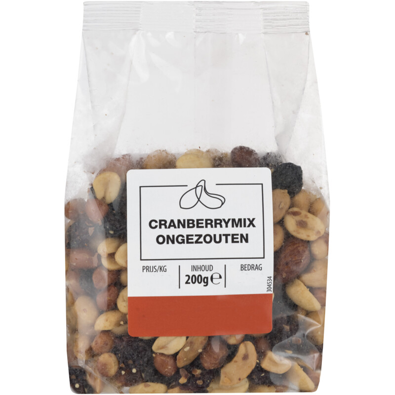 Een afbeelding van Brouwer Cranberry mix pinda