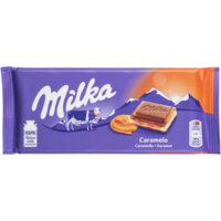 Een afbeelding van Milka Chocoladereep karamel