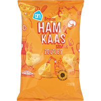 Een afbeelding van AH Ham & kaas smaak zoutjes