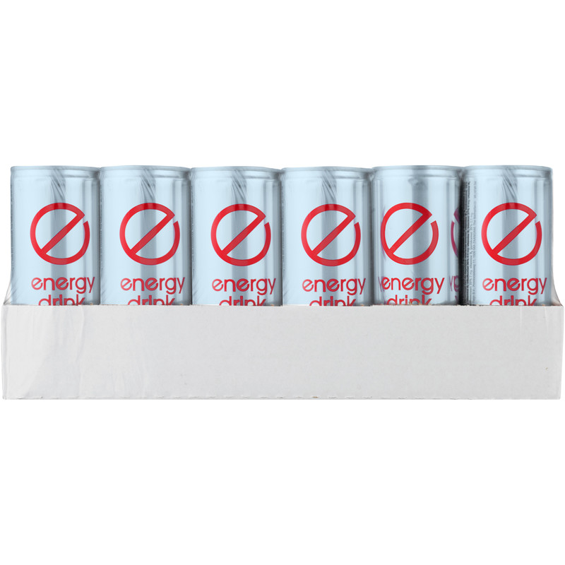 Een afbeelding van E energydrink sugarfree 24-pack
