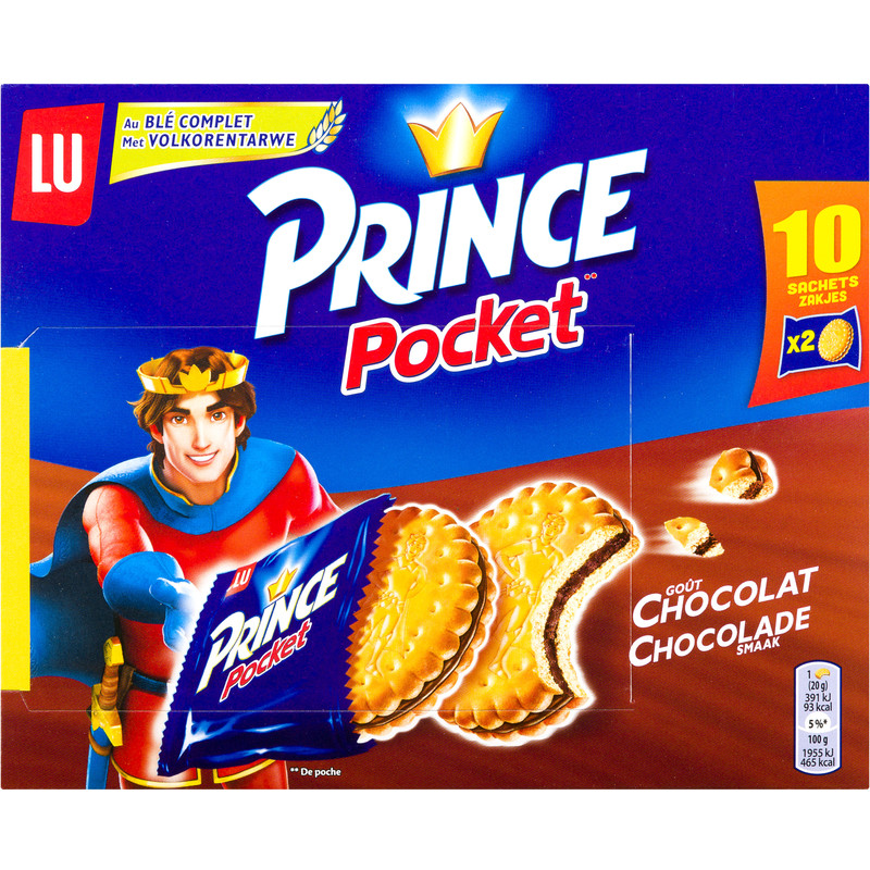 Een afbeelding van Prince pocket choco BEL
