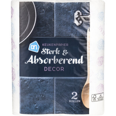 pdp-image-AH Keukenpapier sterk & absorberend decor