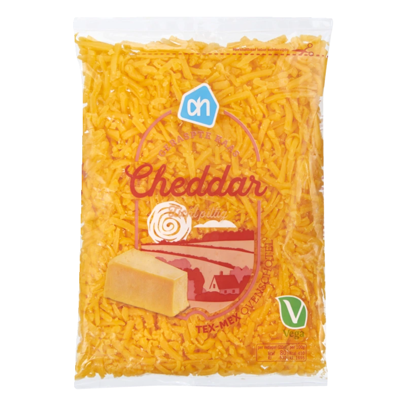 AH Cheddar geraspte kaas