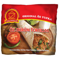Een afbeelding van Yufka Öz-dürüm tortillas