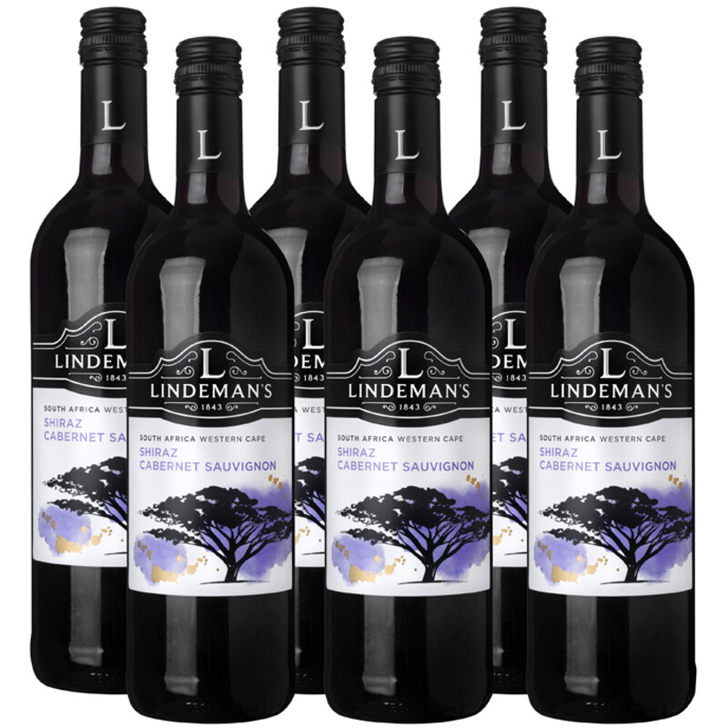 Een afbeelding van Lindeman's South Africa shiraz cabernet doos