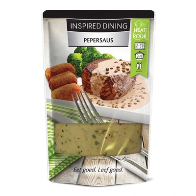 pdp-image-Inspired Dining Claasic peppercorn pour over sauce