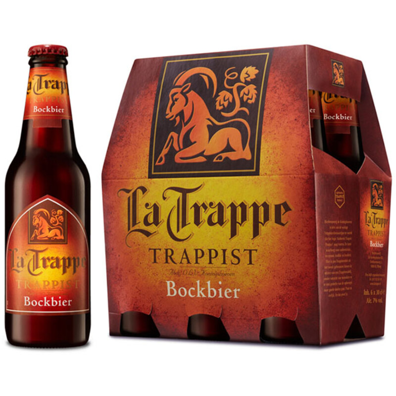 Een afbeelding van La trappe bockbier 6fl