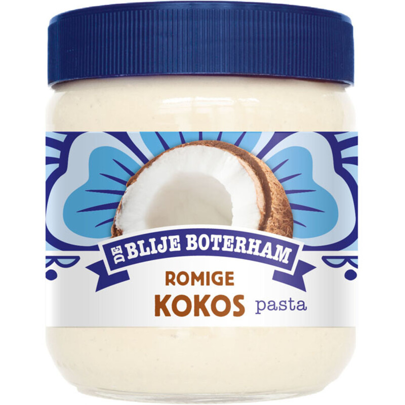 Een afbeelding van De Blije Boterham Romige kokos pasta