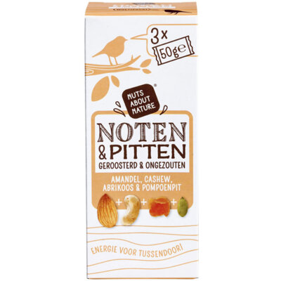 pdp-image-Nuts about nature Noten & pitten geroosterd & ongezouten