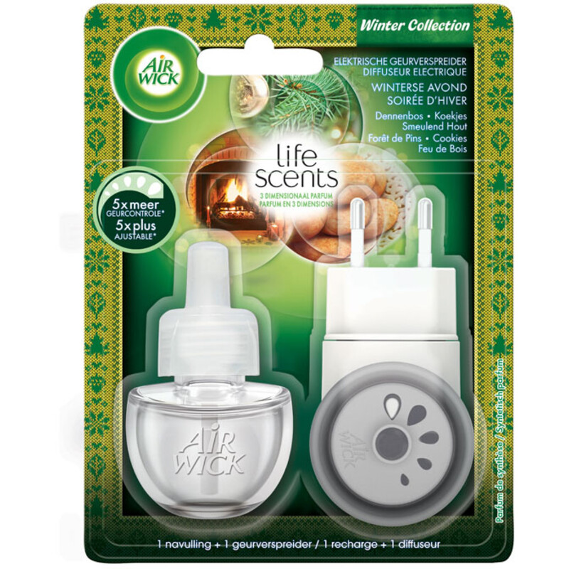 Een afbeelding van Air Wick Life scents winterse avond elec start