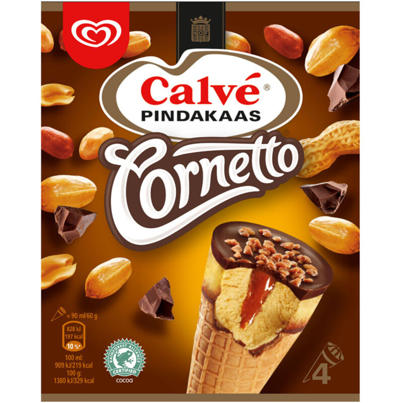 Een afbeelding van Cornetto calve pindakaas