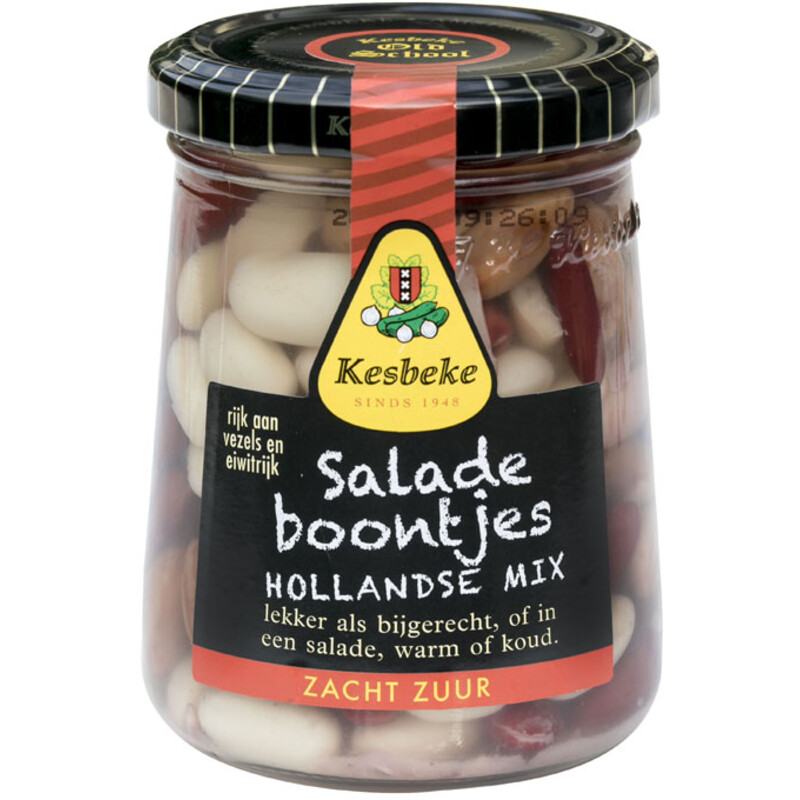 Een afbeelding van Kesbeke Saladeboontjes hollandse mix