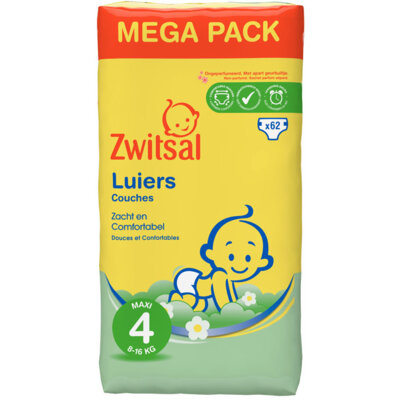 pdp-image-Zwitsal Luiers maxi 4 vdp