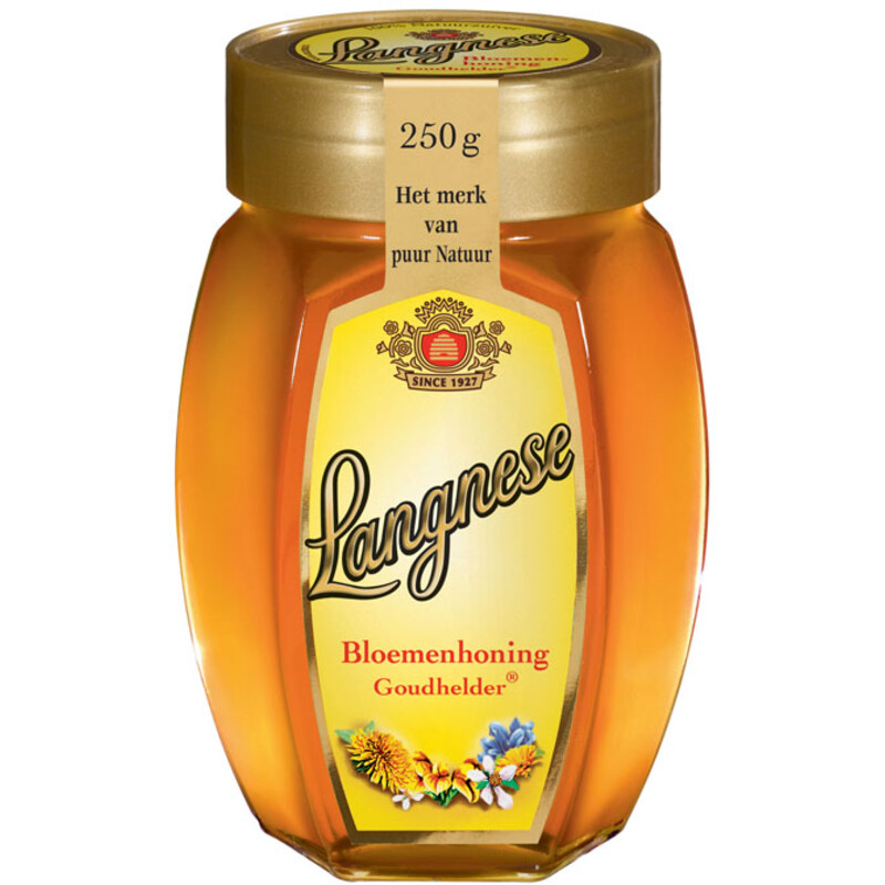 Een afbeelding van Langnese Bijenhoning goudhelder