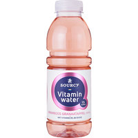 Een afbeelding van Sourcy Vitaminwater framboos granaatappel fles