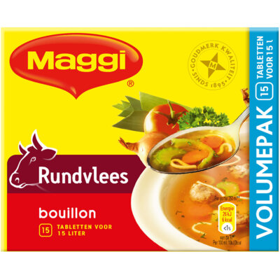pdp-image-Maggi Rundvlees bouillon volumepak 15 tablette