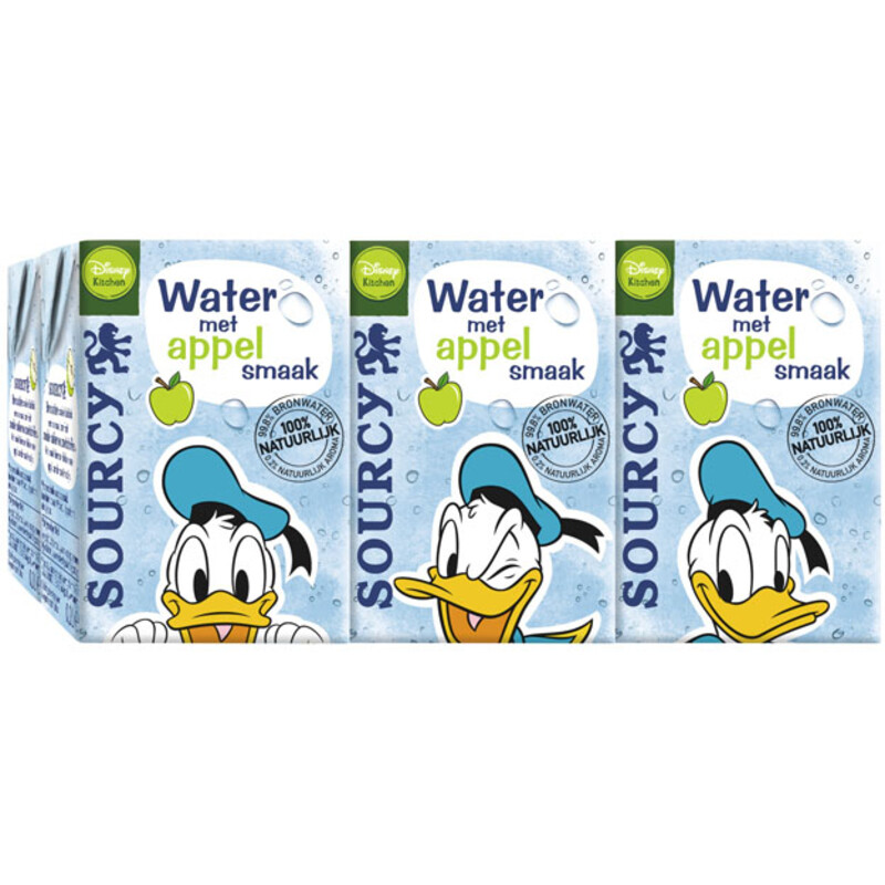 Een afbeelding van Sourcy Kids appel 6x20cl