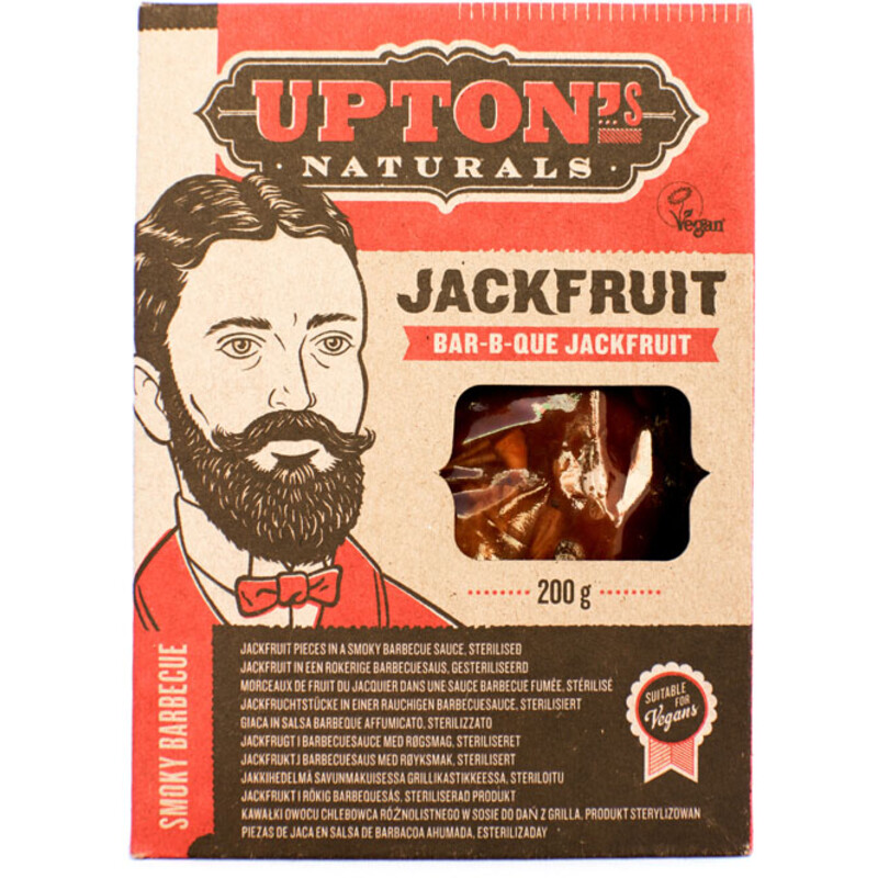 Een afbeelding van Upton's naturals Bar-B-Que Jackfruit