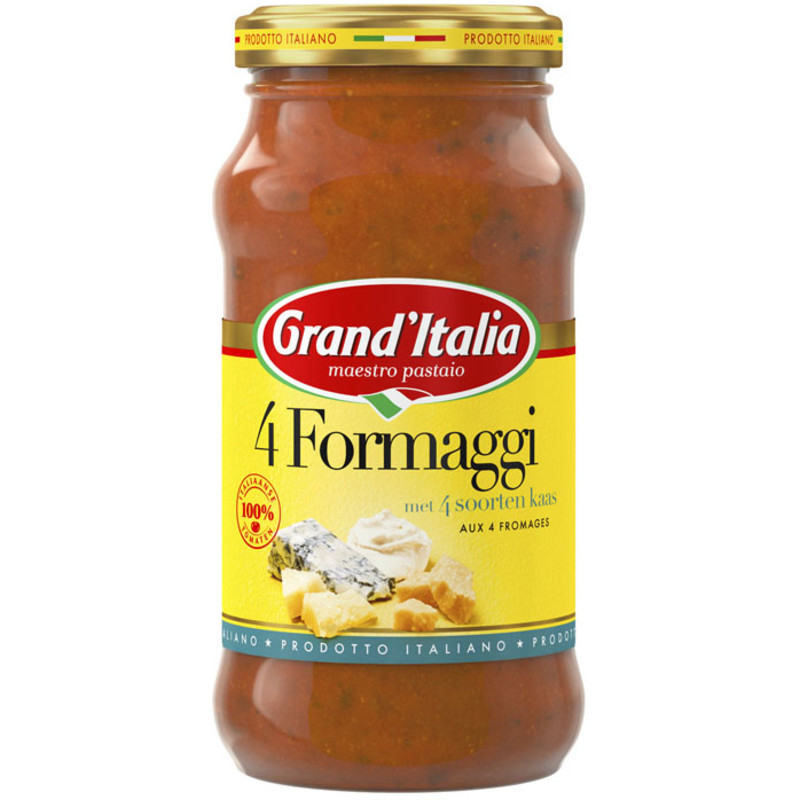 Een afbeelding van Grand' Italia 4 Formaggi saus