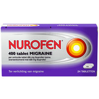 Een afbeelding van Nurofen 400 Mg ibuprofen tablet migraine