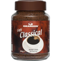 Een afbeelding van Grandos Café classical oploskoffie