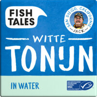 Afbeelding van Fish Tales Witte tonijn in water