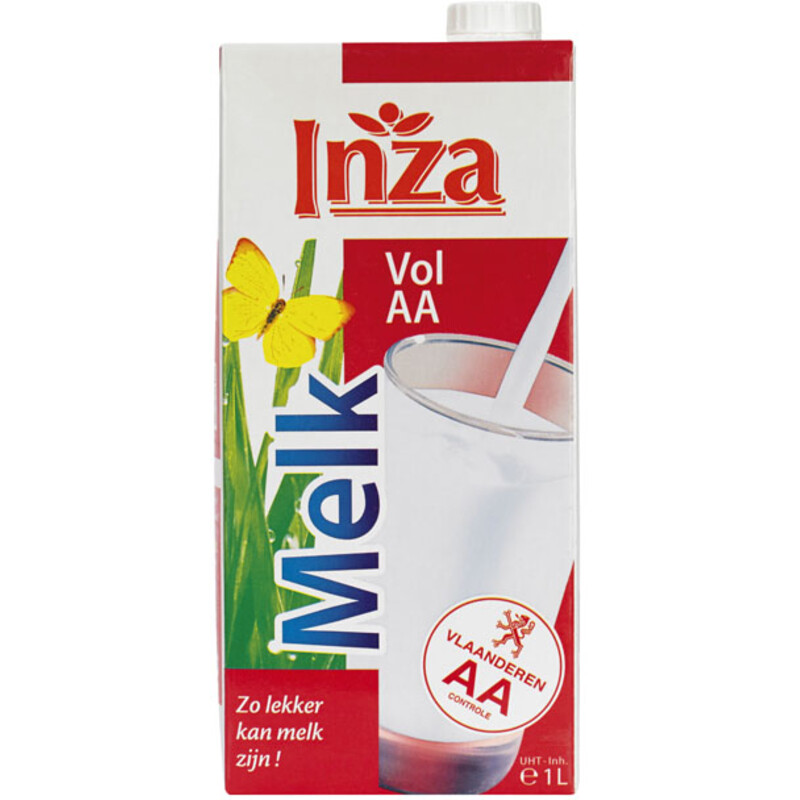 Een afbeelding van Inza Melk Vol AA bel