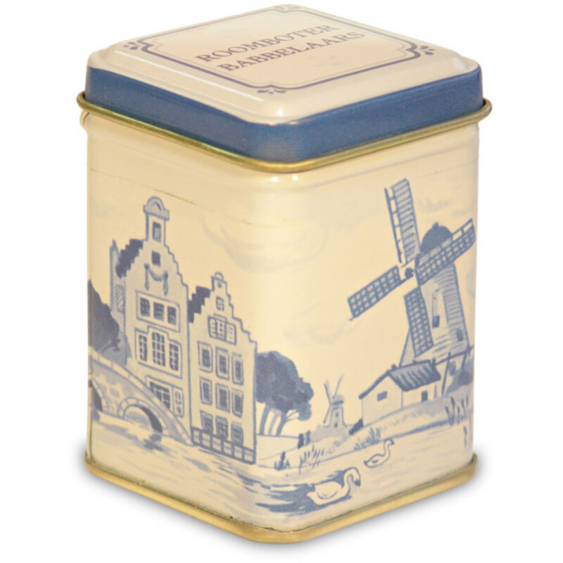 Een afbeelding van Rosenberg Roomboter babbelaars delftsbl mini blik