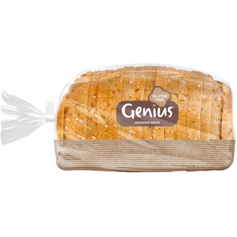 Een afbeelding van Genius bruinbrood 400gr