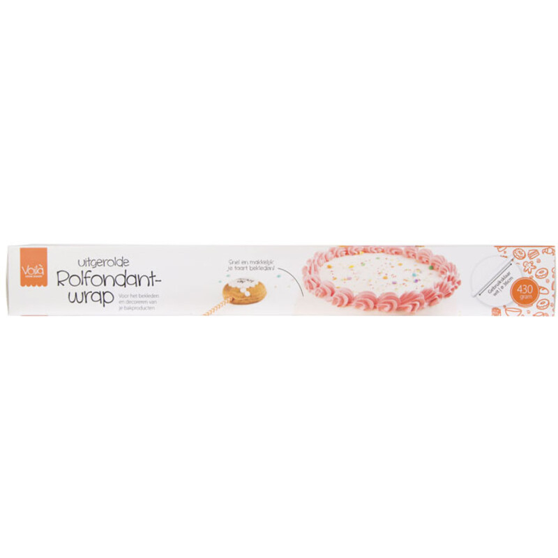 Een afbeelding van Voila Ready to roll icing cake cover