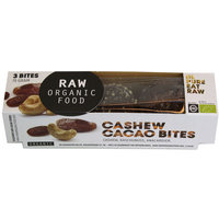 Een afbeelding van Raw Organic Food Cacao bites cashew