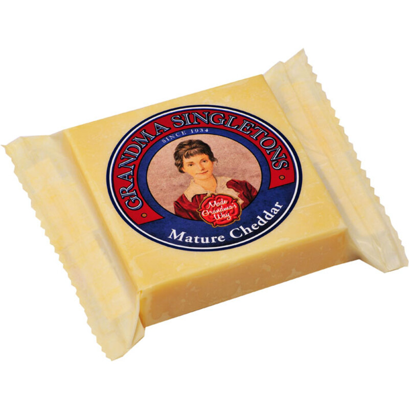 Een afbeelding van Grandma Singletons Mature cheddar