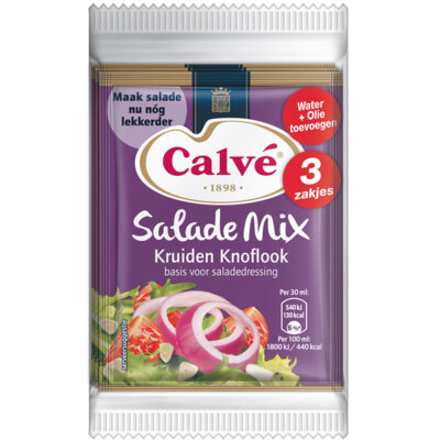 pdp-image-Calvé Calve salademix kruiden knofl 3x10G 12x