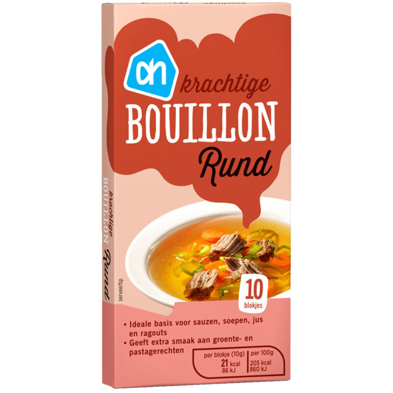 Een afbeelding van AH Bouillon rundvlees