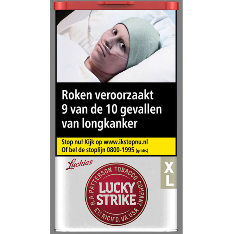 Een afbeelding van Lucky Strike original red volume tobacco