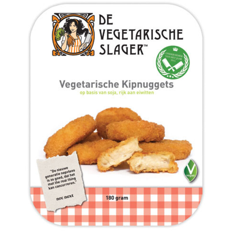 Een afbeelding van Vegetarische Slager Kip nuggets
