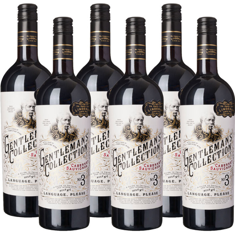 Een afbeelding van Lindeman's Gentlemen's col cab sauvign ds