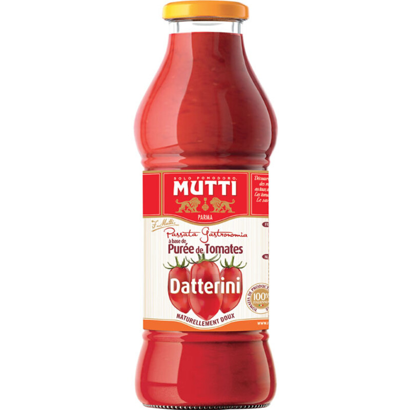Een afbeelding van Mutti Passata Gastronomia Datterini