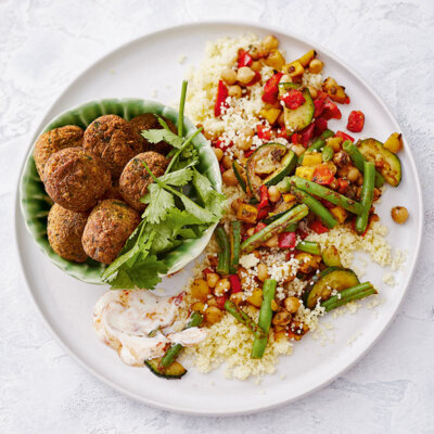 pdp-image-Allerhande Box Couscous met falafel & harissayoghurt