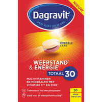 Een afbeelding van Dagravit Vitaminen totaal 30 weerstand & energie