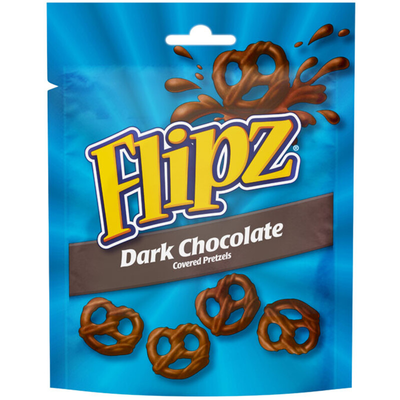 Een afbeelding van Flipz puur melk choc pretzels