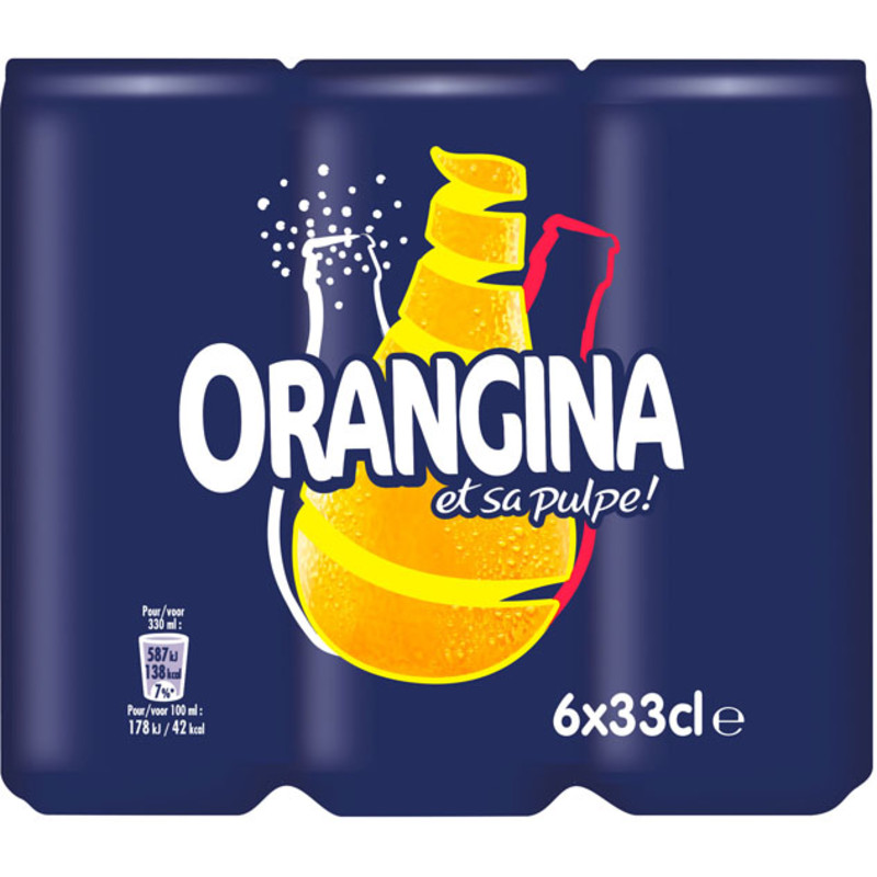 Een afbeelding van Orangina Orange regular