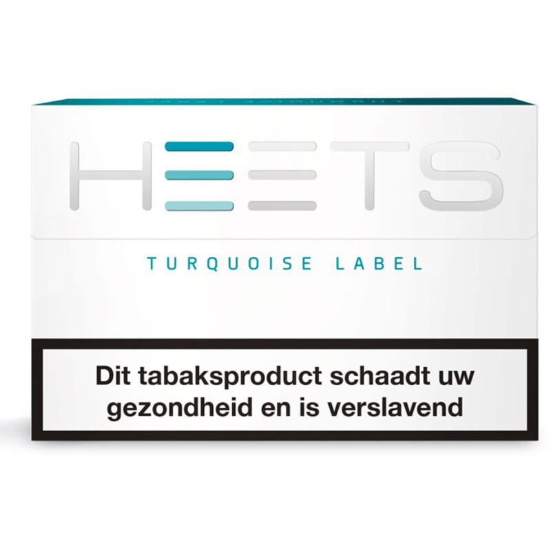 Een afbeelding van Heets Turquoise label