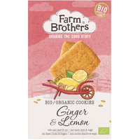 Een afbeelding van Farm Brothers Gember citroen koekjes bio