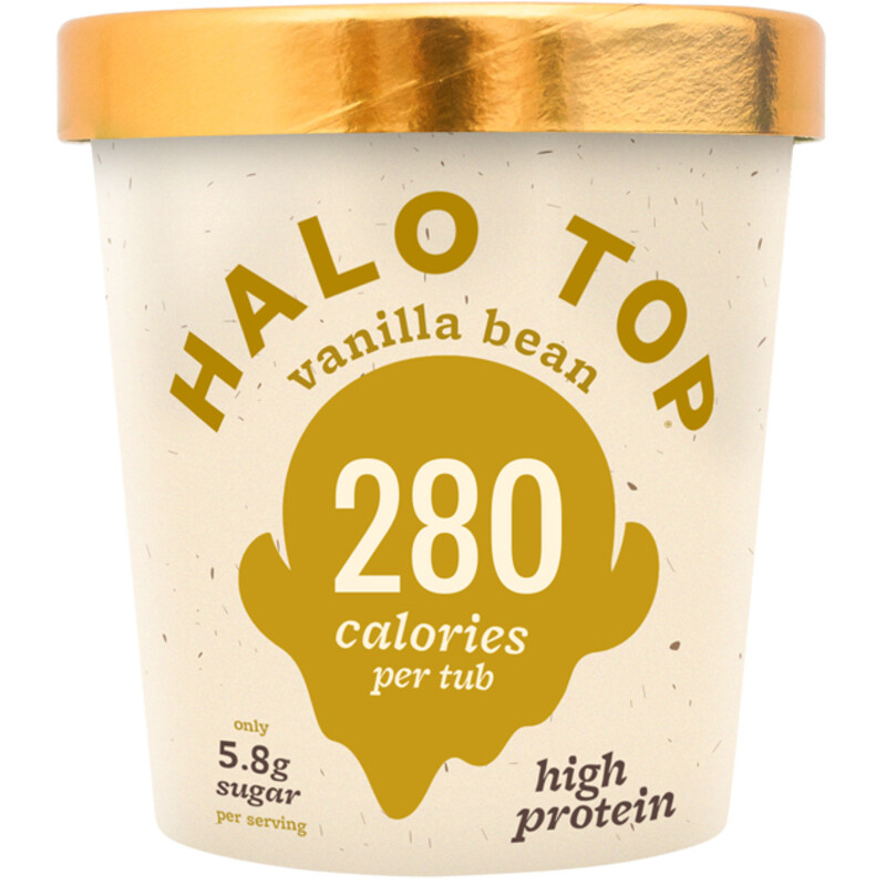 Een afbeelding van Halotop Vanilla bean ice cream