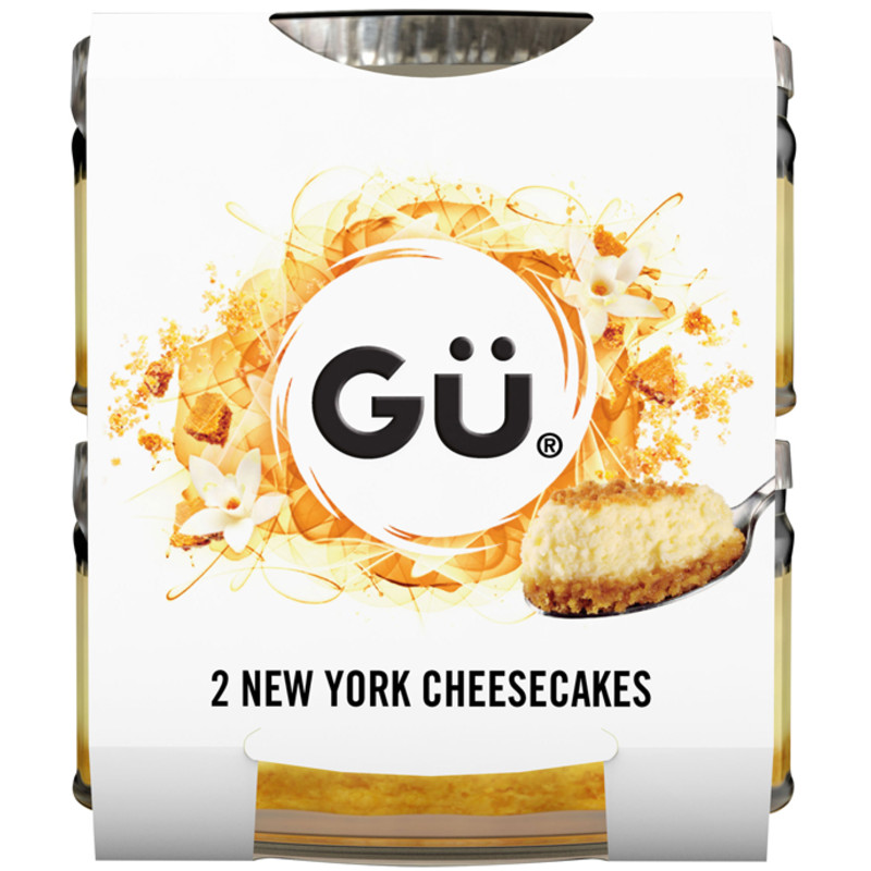 Een afbeelding van Gü New York cheesecakes 2-pack