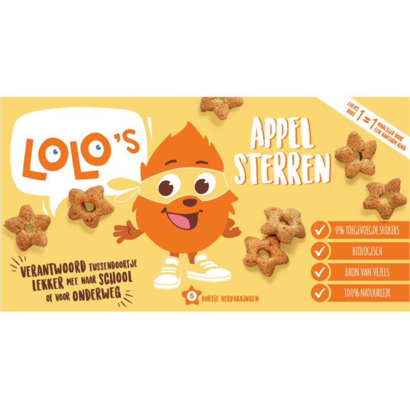 Een afbeelding van Lolo's Appel Sterren