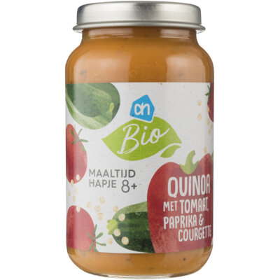pdp-image-AH Biologisch Quinoa met tomaat paprika courgette 8m+