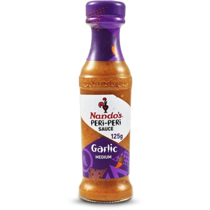 Een afbeelding van Nando's Peri peri sauce garlic