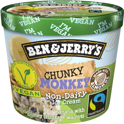 pdp-image-Ben & Jerry's B&J Non dairy Chunky Monkey 100ML 12x